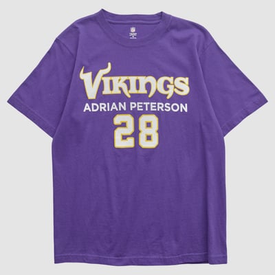 Minnesota Vikings NFL 2010s T-shirt - Purple - S by Fanatics Real Vintage