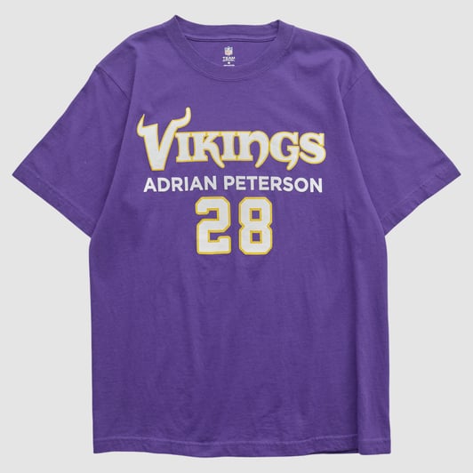 Minnesota Vikings NFL 2010s T-shirt - Purple - S by Fanatics Real Vintage