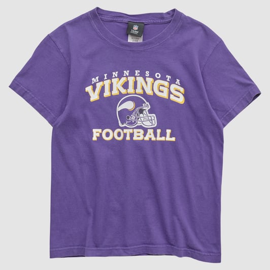 Minnesota Vikings NFL 2010s T-shirt - Purple - Yth M by Fanatics Real Vintage