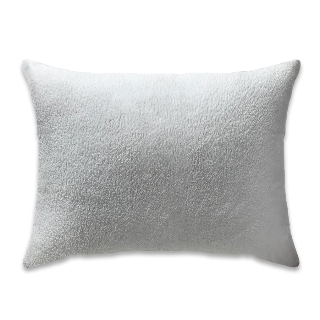 Minnesota Vikings Plaid Plush Sherpa Bed Pillow - Purple