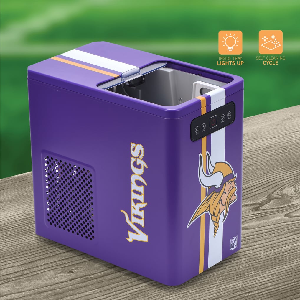 Minnesota Vikings Portable Ice Maker Machine