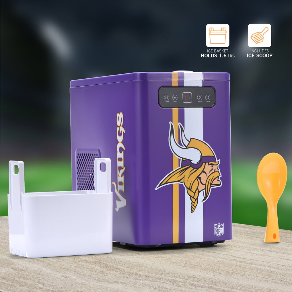 Minnesota Vikings Portable Ice Maker Machine