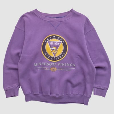 Minnesota Vikings Salem Sportswear 1993 Pullover Sweatshirt - Purple - M by Fanatics Real Vintage