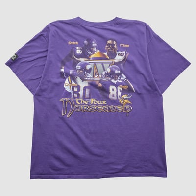 Minnesota Vikings Starter 2000s T-shirt - Purple - 2XL by Fanatics Real Vintage