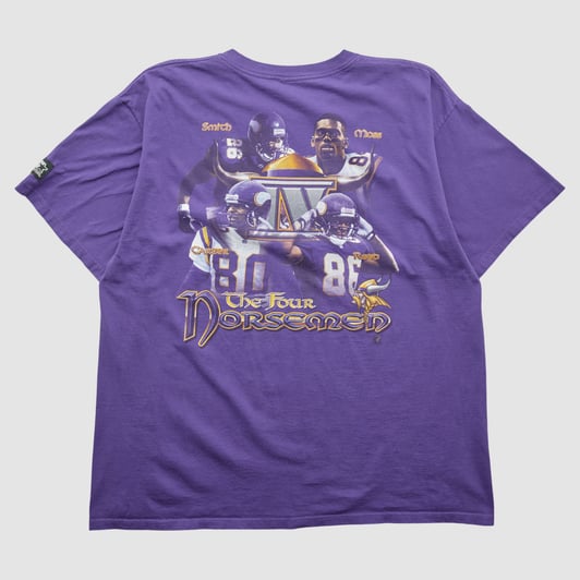 Minnesota Vikings Starter 2000s T-shirt - Purple - 2XL by Fanatics Real Vintage