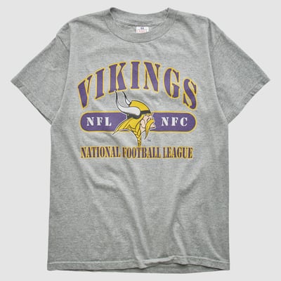 Minnesota Vikings Unique Classics 2000s T-shirt - Heather Gray - S by Fanatics Real Vintage