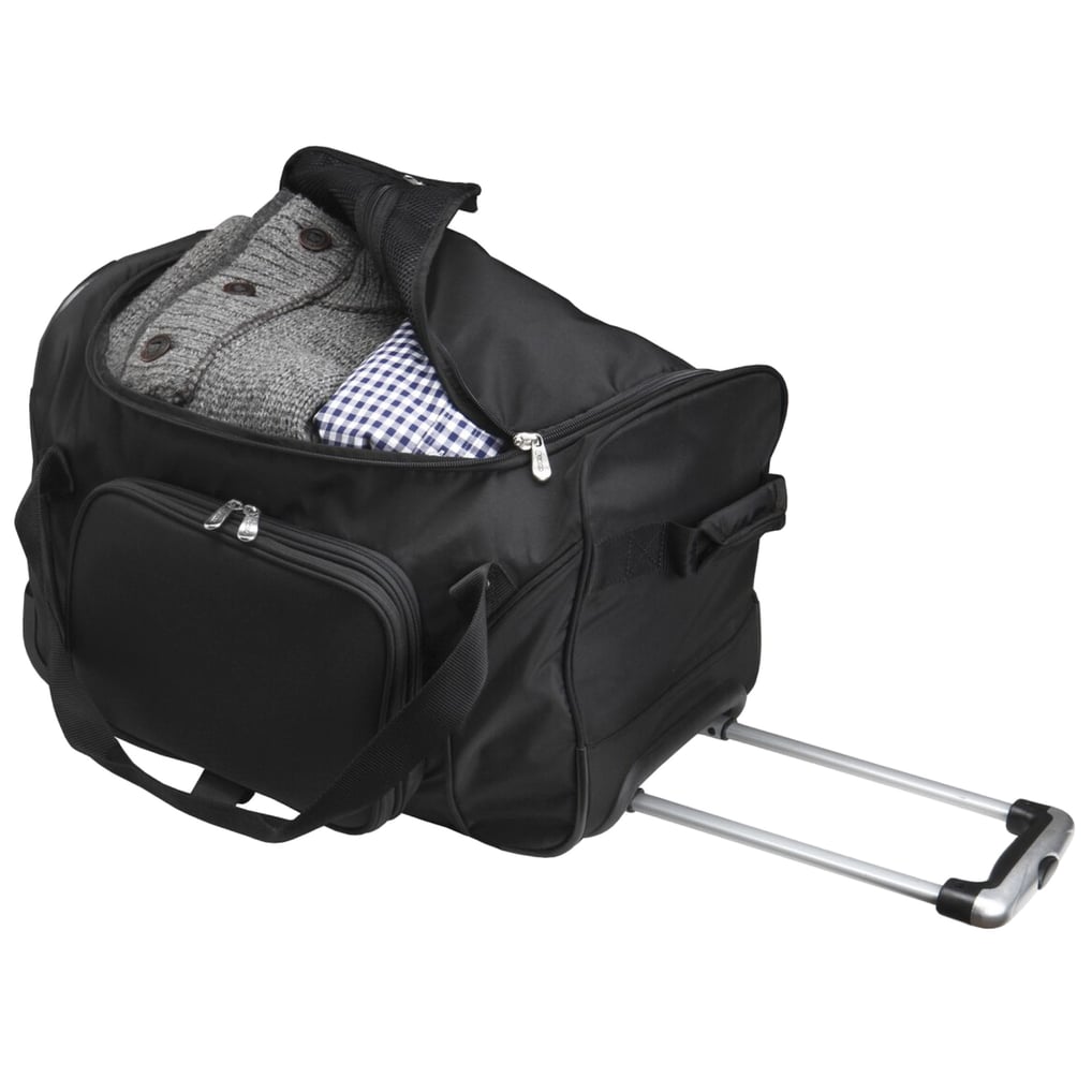 Minnesota Vikings MOJO 22" 2-Wheeled Duffel Bag - Black