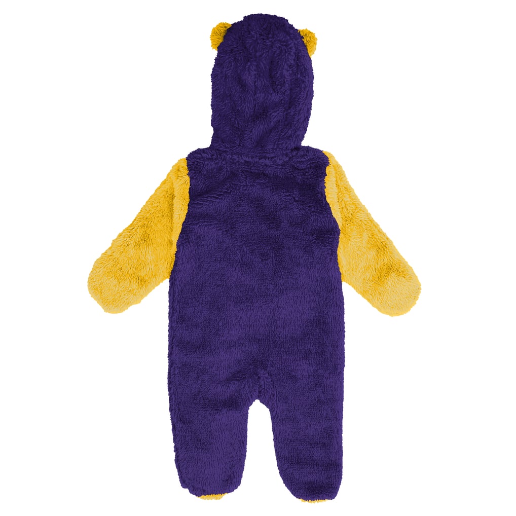  Minnesota Vikings Outerstuff  Newborn Teddy Fleece Bunting Full-Zip Sleeper - Purple