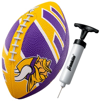 Minnesota Vikings NFL Mini Rubber Football
