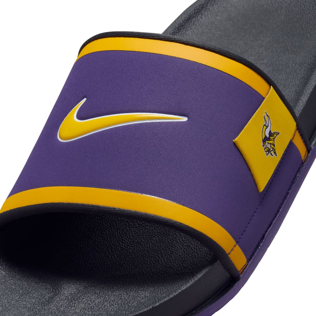 Nike Minnesota Vikings 2024 Off-Court Slide Sandals display picture 1