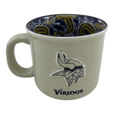 Minnesota Vikings Pegasus 17oz. 3-D Mashup Stone Ceramic Mug