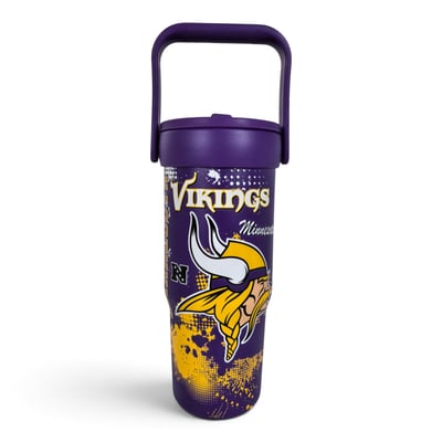 Minnesota Vikings Pegasus 32oz. Conference Clash Stainless Steel Tumbler