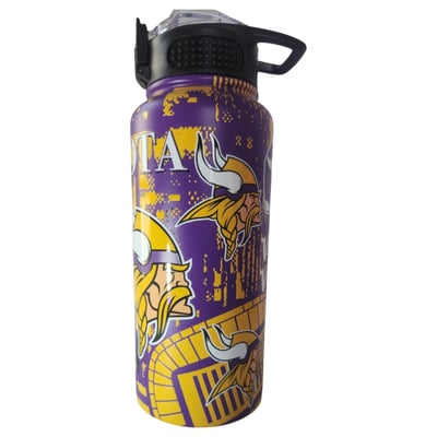 Minnesota Vikings Pegasus 32oz. Home Field Mashup Stainless Steel ProPress Water Bottle