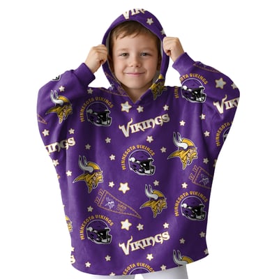 Minnesota Vikings Pegasus Victory Pennant Ultra Soft Youth Fan Cape