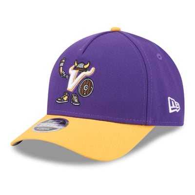 Minnesota Vikings New Era Preschool Cartoon 9FORTY M-Crown A-Frame Adjustable Hat - Purple

