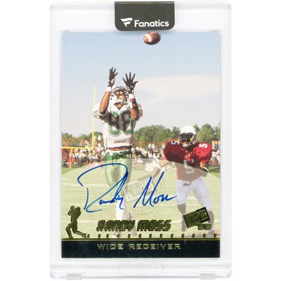 Randy Moss Minnesota Vikings Autographed 1998 Press Pass #NNO Rookie Card