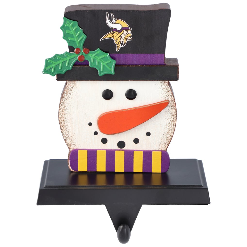 Minnesota Vikings The Memory Company Snowman Stocking Holders