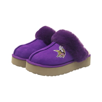 Minnesota Vikings Cuce Unisex Team Color Slipper Boots