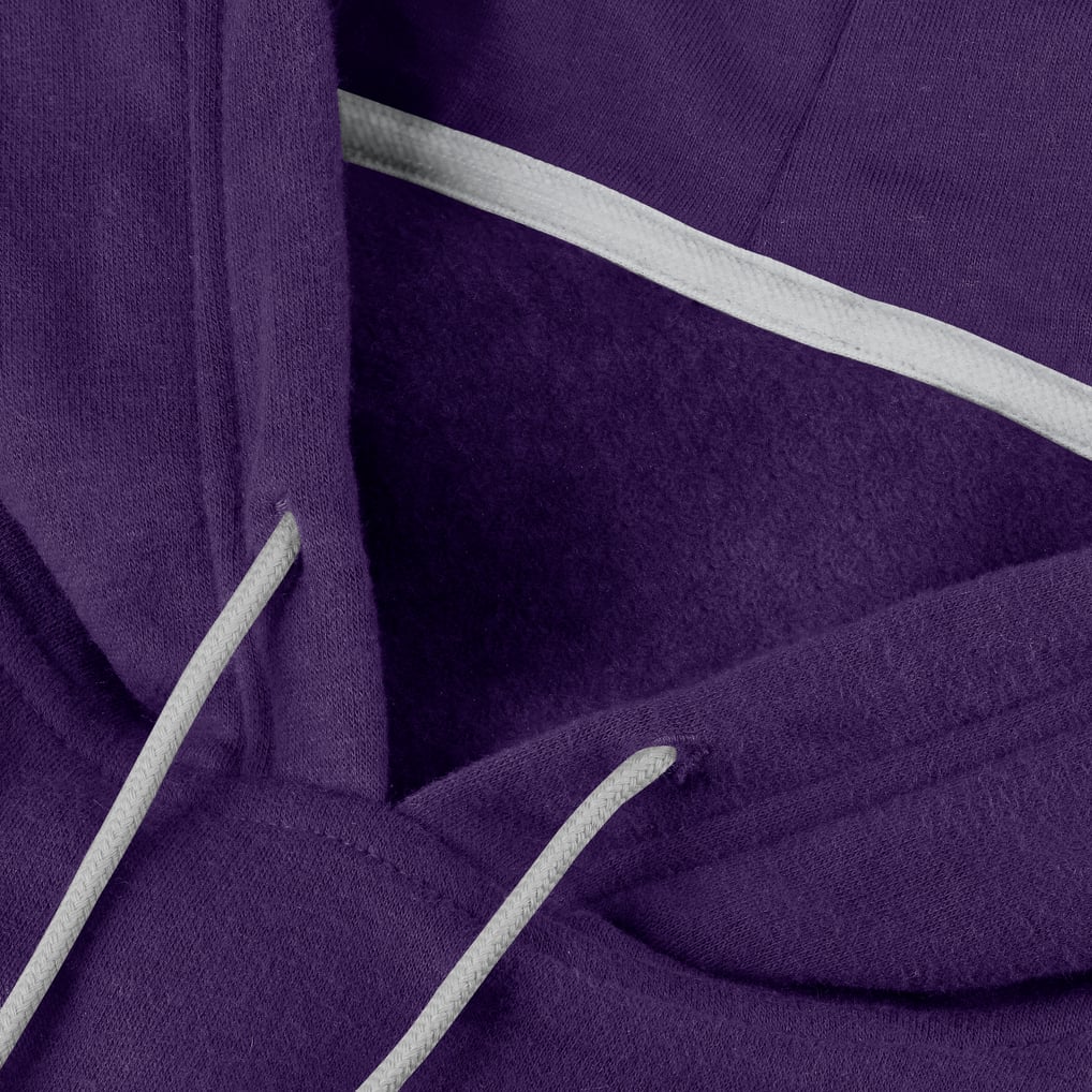  Minnesota Vikings Fanatics Unisex  Sleek Elements Pullover Hoodie - Purple