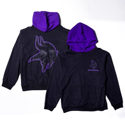 Minnesota Vikings Far From Ordinary Unisex Hoodie - Black