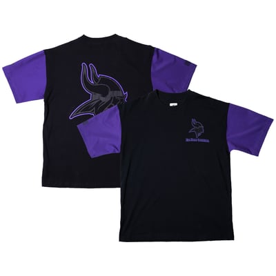 Minnesota Vikings Far From Ordinary Unisex LAX T-Shirt - Black/Purple