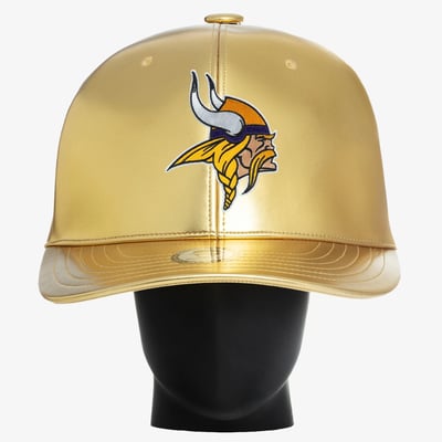 Minnesota Vikings Noggin Boss Unisex Big Hat - Gold
