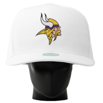  Minnesota Vikings Noggin Boss Unisex Oversized Hat - White