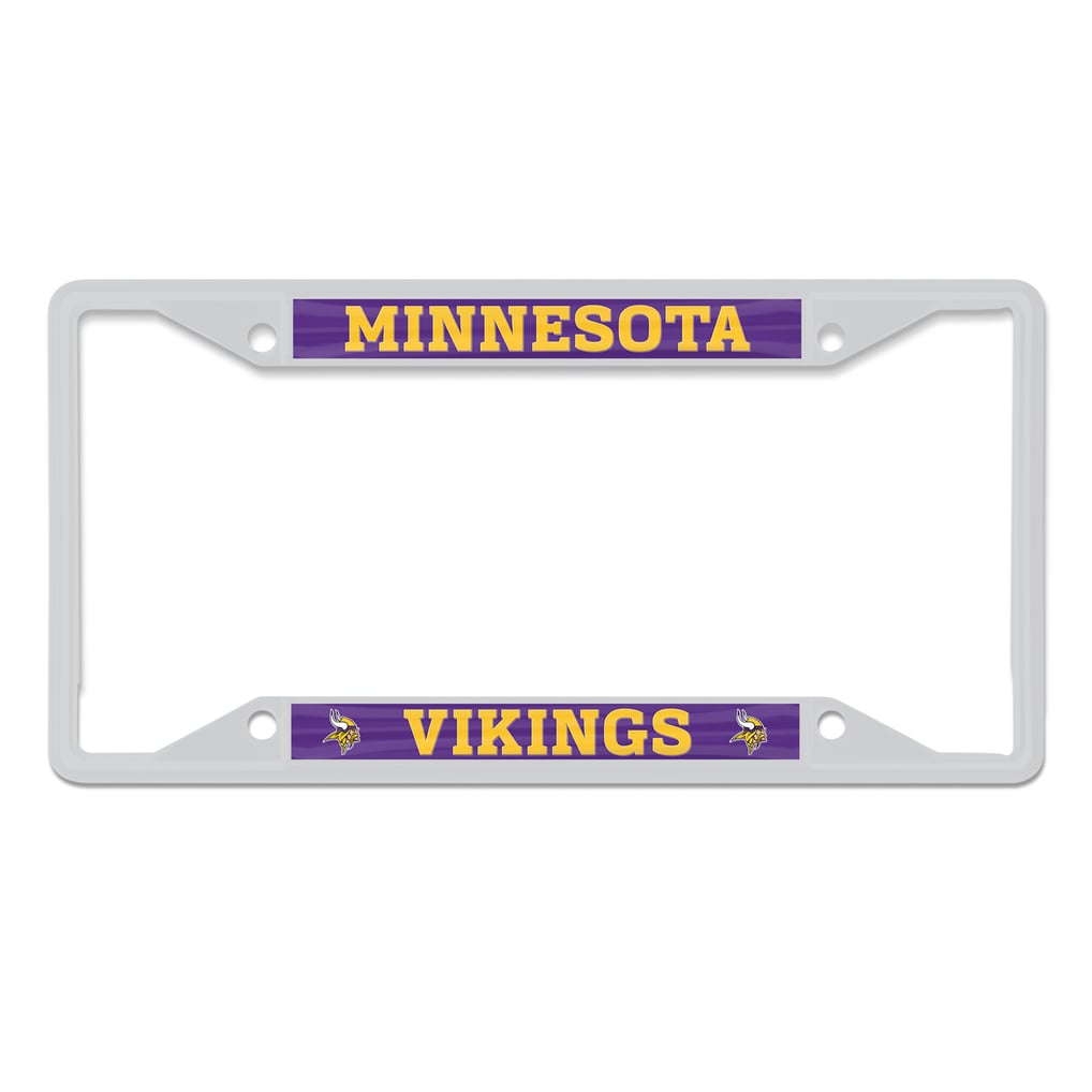 Minnesota Vikings WinCraft Metal License Plate Frame