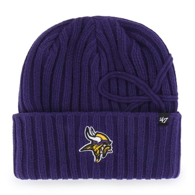  Minnesota Vikings '47 Women's Bow Cuffed Knit Hat - Purple