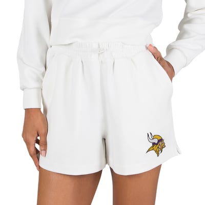  Minnesota Vikings Concepts Sport Women's Kingston Knit Lounge Short - White