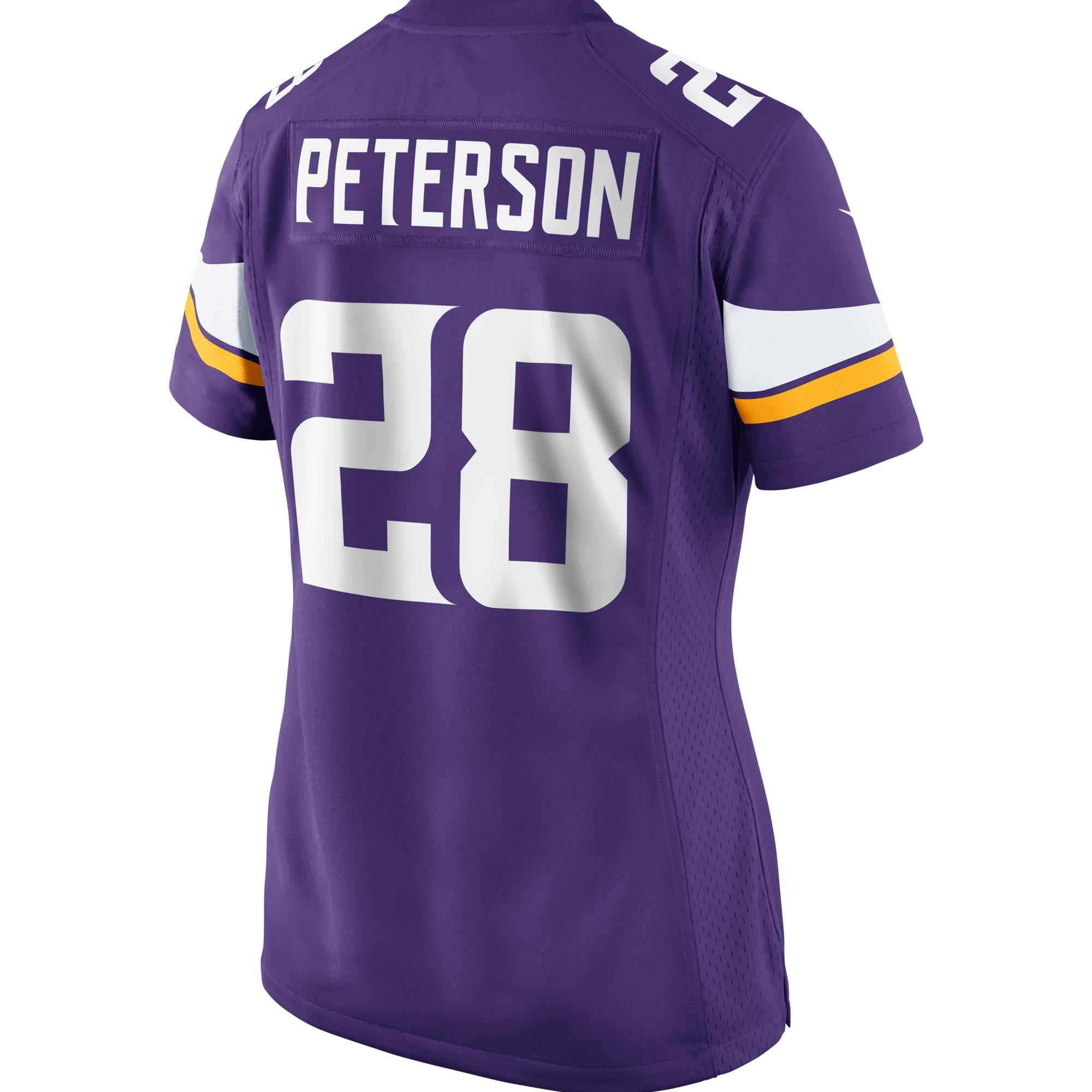Women's Minnesota Vikings Adrian Peterson Nike Purple Game Jersey