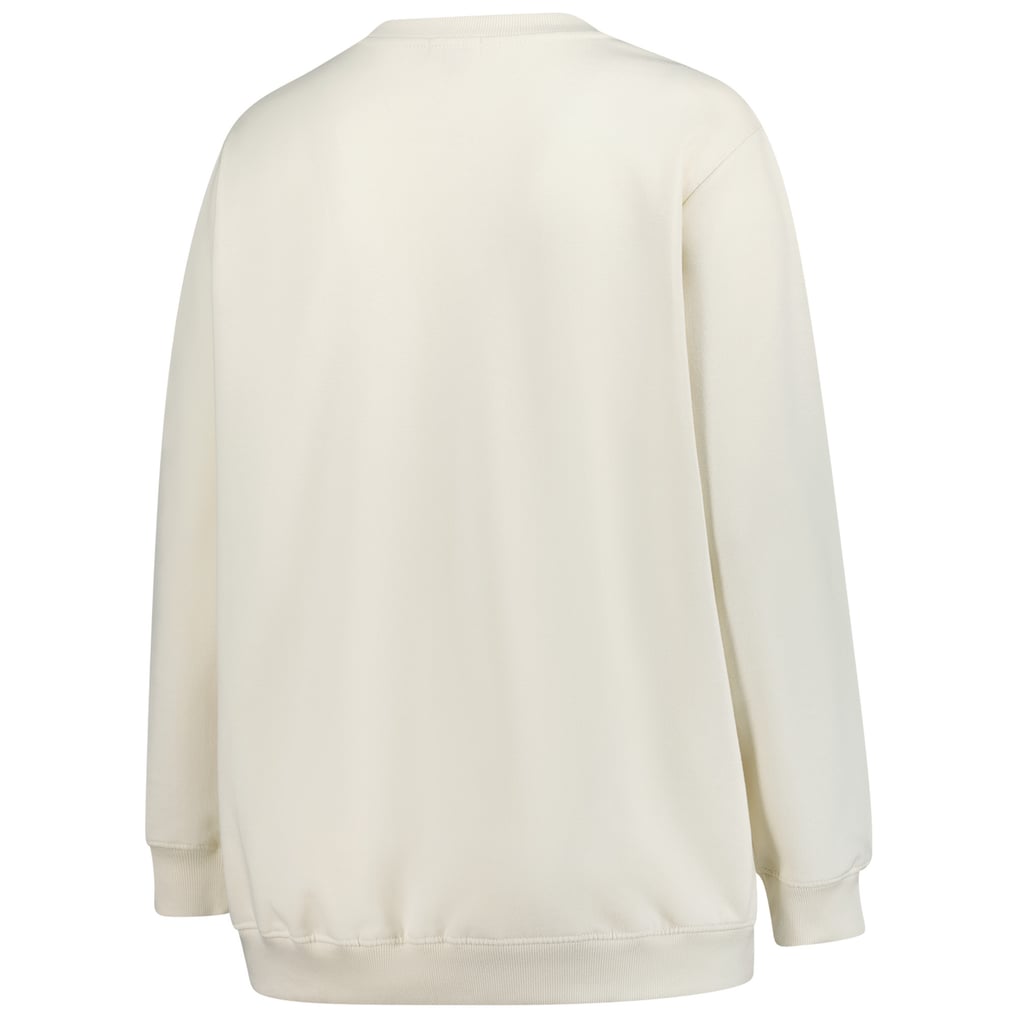 Minnesota Vikings Mitchell & Ness Women's Plus Size Shooting Star Sweatshirt - Cream