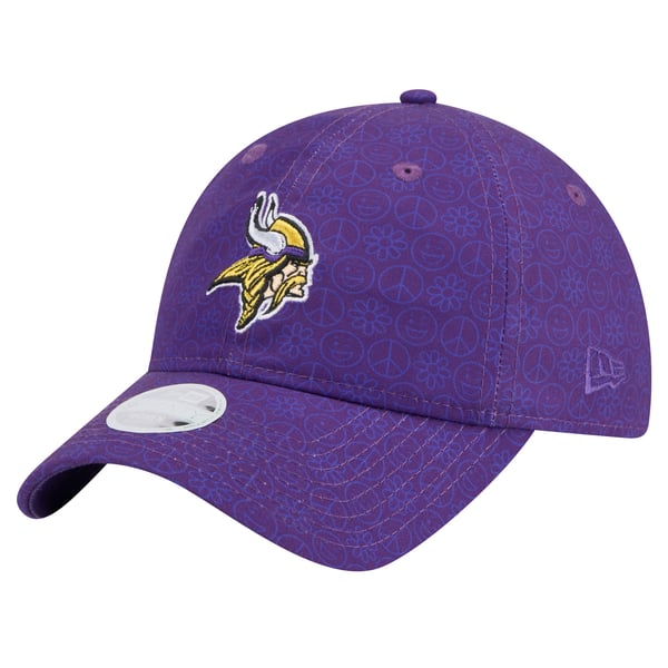 Minnesota Vikings NFL Women\'s New Era 9Twenty‎ Purple Hat Cap Adjustable New New Era Minnesota Vikings  main image 3