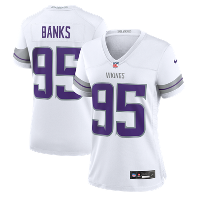 Caleb Banks Minnesota Vikings Nike Women's Alternate Game Jersey - White