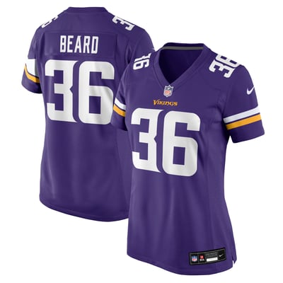 Maceo Beard-Aigret Minnesota Vikings Nike Women's Team Game Jersey - Purple
