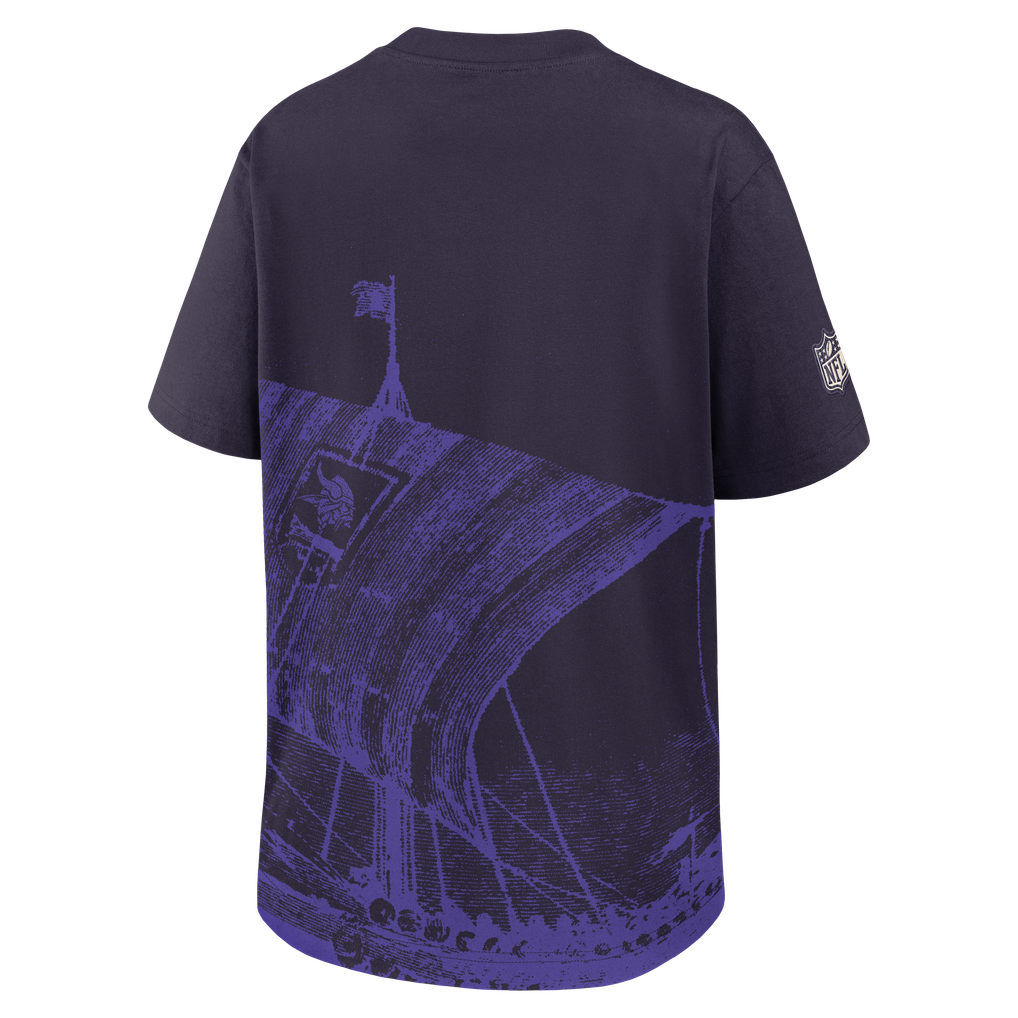 Women's Minnesota Vikings Nike Purple 2026 Rivalries Collection Loose ...