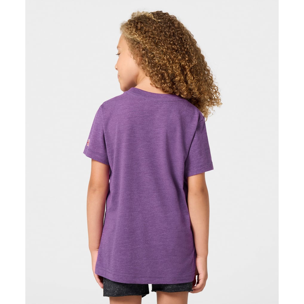 Youth Minnesota Vikings x Mickey Mouse Homage Purple Tri-Blend T-Shirt