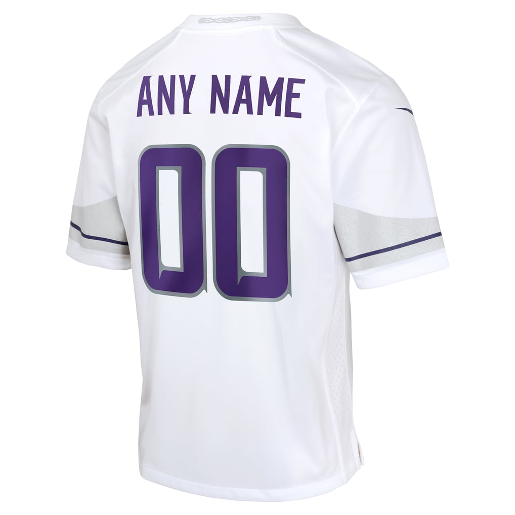 Minnesota Vikings Nike Youth Alternate Custom Game Jersey - White