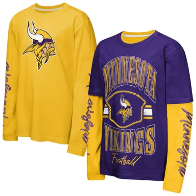 Minnesota Vikings Outerstuff Youth Motion Combo Set - Purple/Gold