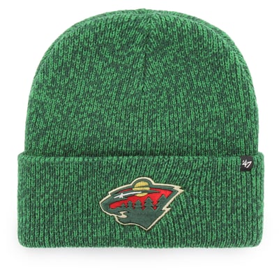 Minnesota Wild '47 Brain Freeze Cuffed Knit Hat - Green