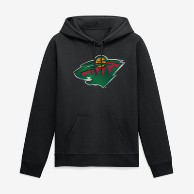 Minnesota Wild Big & Tall Forged Mascot Hoodie - Black