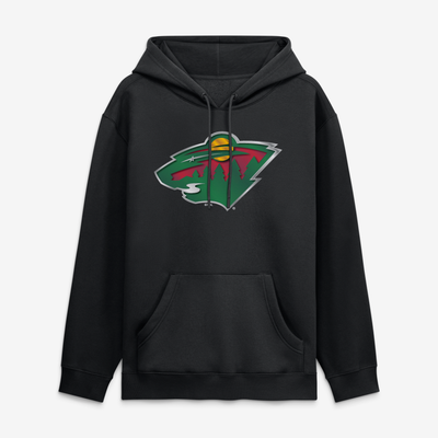 Minnesota Wild Forged Mascot Hoodie - Black