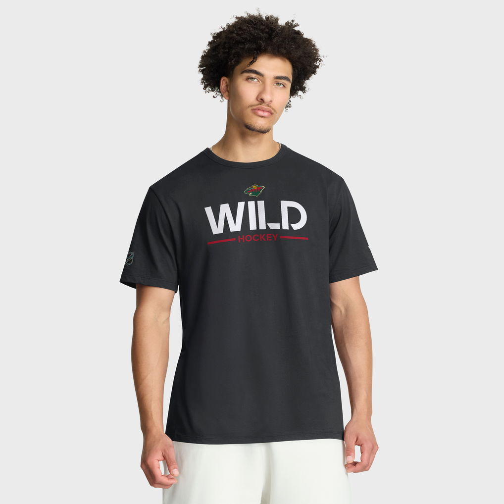 Minnesota Wild Fanatics Authentic Pro Primary T-Shirt - Black