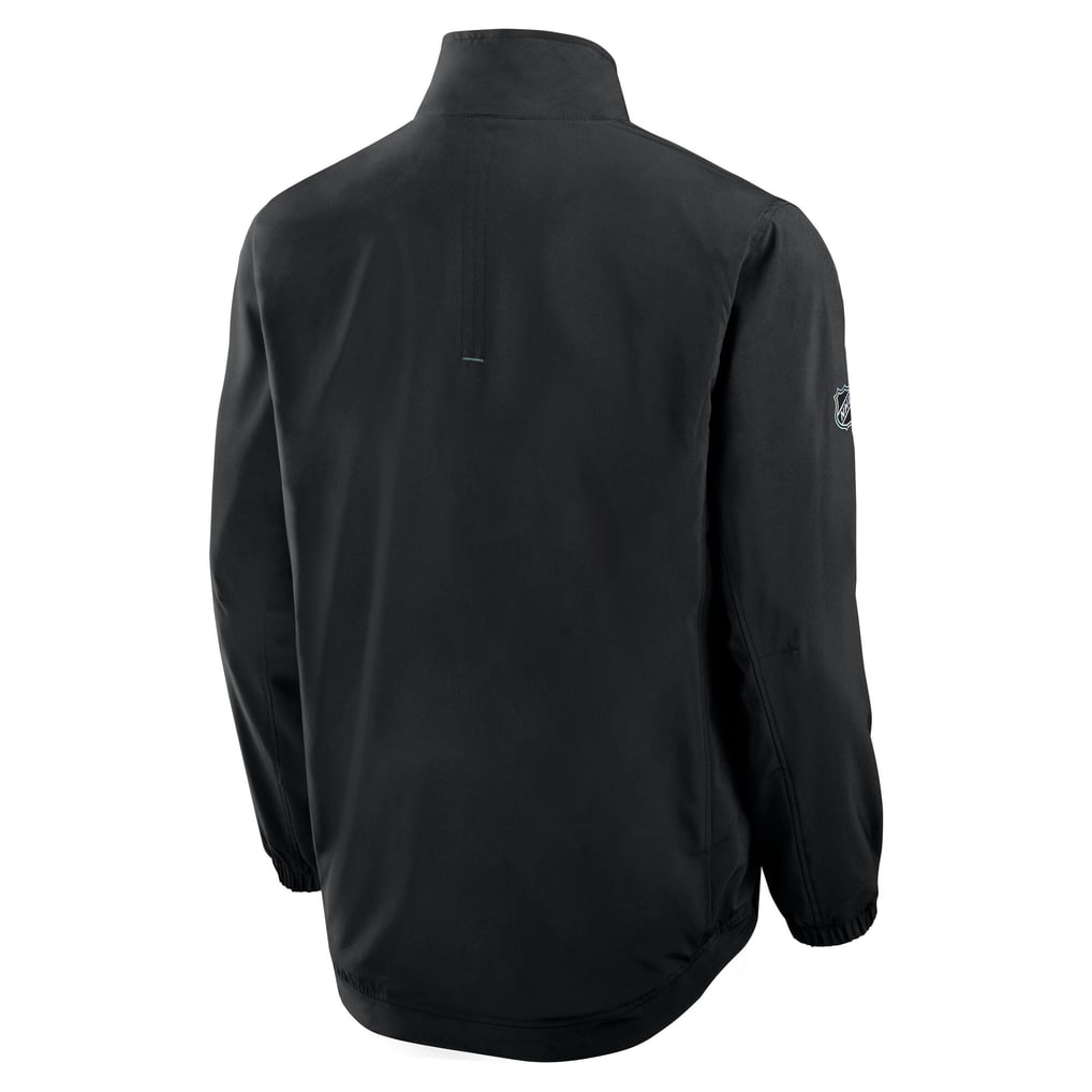 Minnesota Wild Fanatics Authentic Pro Rink Full-Zip Coaches Jacket - Black
