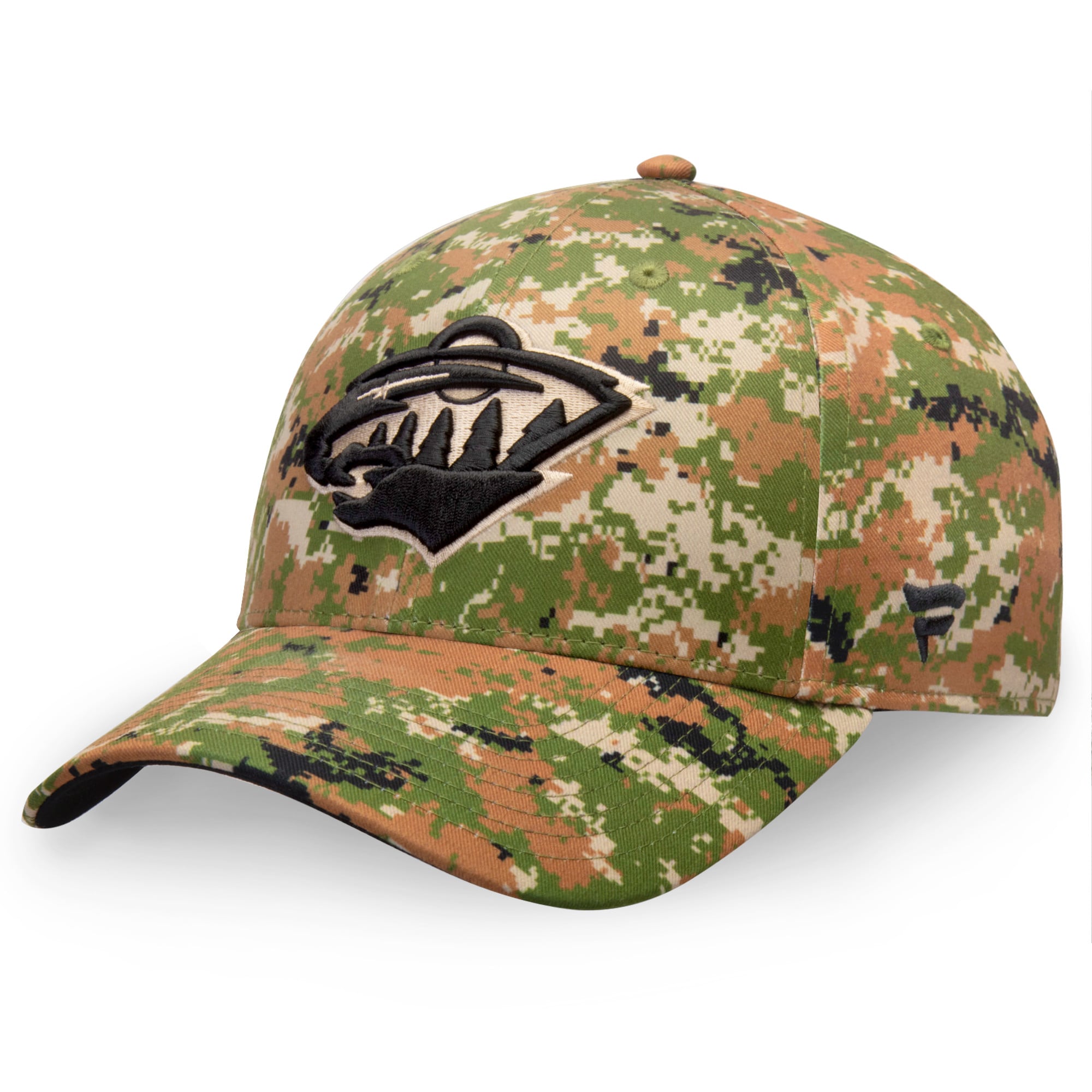 Men's Minnesota Wild Fanatics Camo Authentic Pro Military