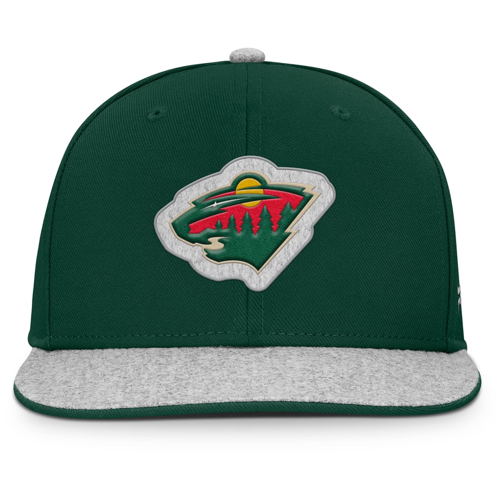 Minnesota Wild Fanatics Fundamentals Loden Snapback Hat - Green