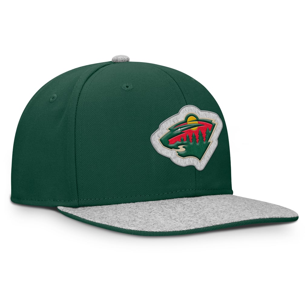 Minnesota Wild Fanatics Fundamentals Loden Snapback Hat - Green