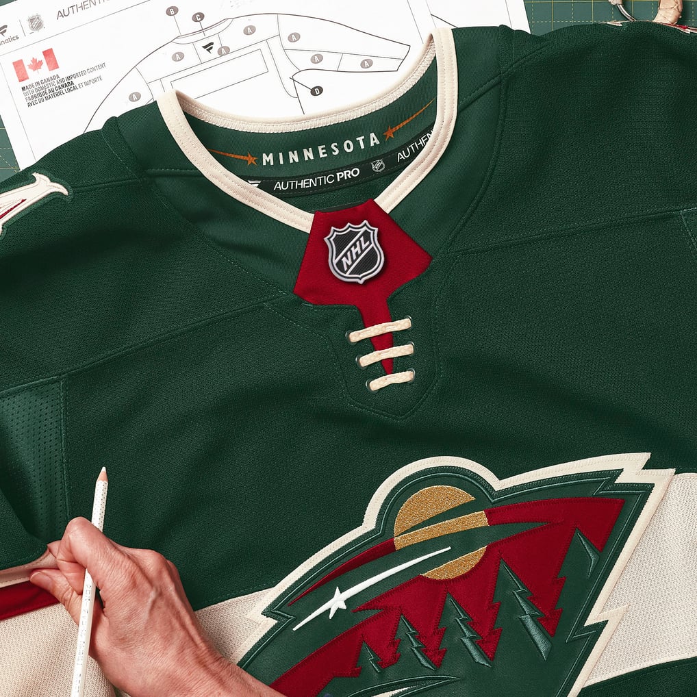 Minnesota Wild Fanatics Home Authentic Pro Custom Jersey - Green