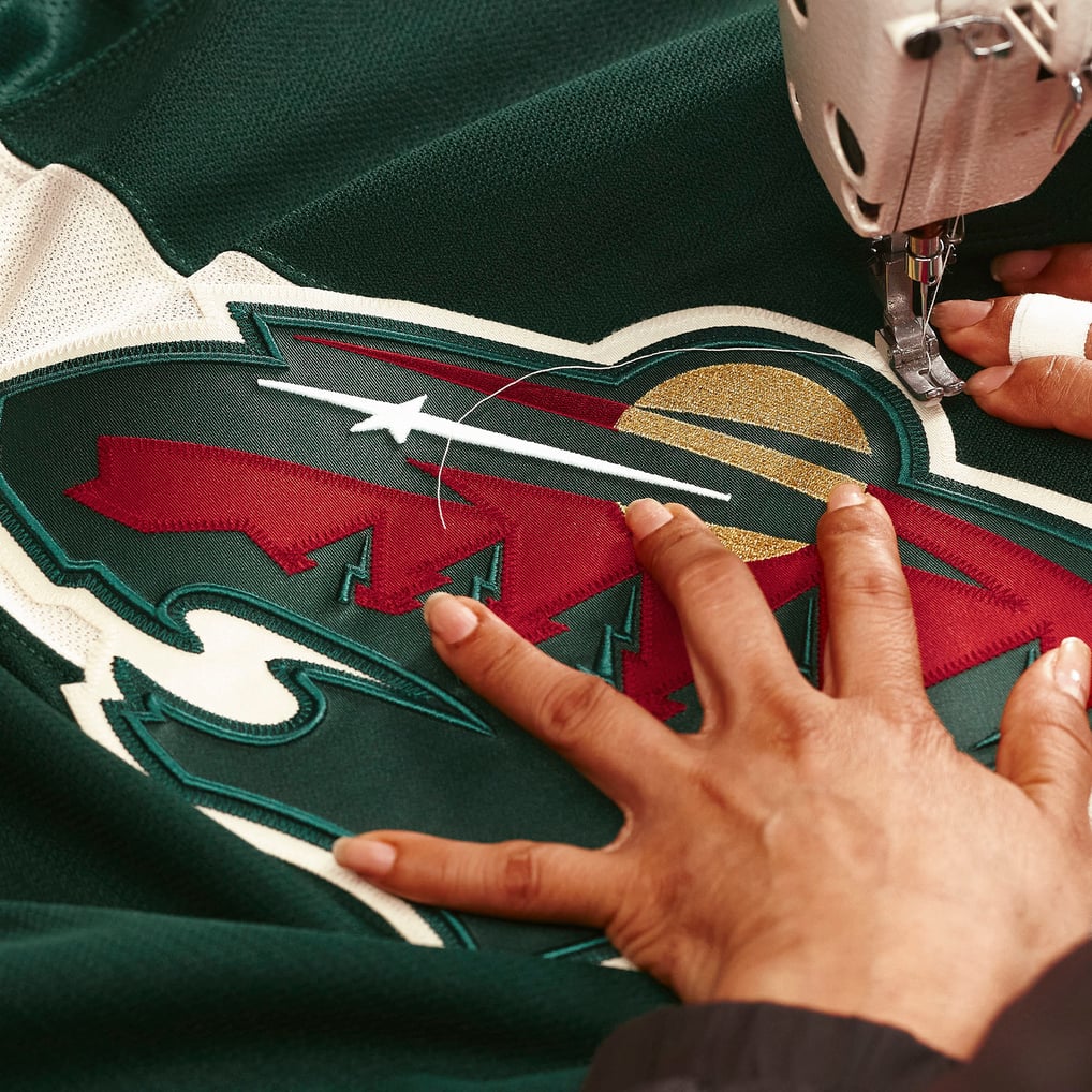 Minnesota Wild Fanatics Home Authentic Pro Custom Jersey - Green