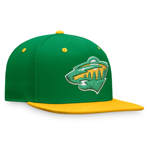 Fanatics NHL Minnesota Wild Embroidered Strapback Women\'s Cap Hat Ladies Minnesota Wild Hats, Wild Hat, Minnesota Wild Knit  main image 4